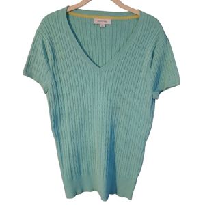 Merona womens short sleeve sweater top